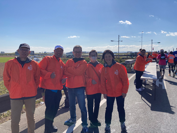 Tohoku Branch “Tohoku-Miyagi Revive Marathon 2024 Volunteers”